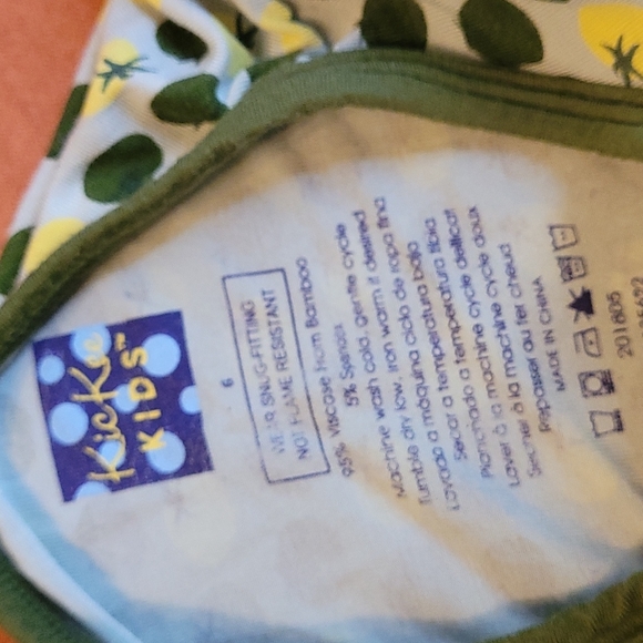 Kickee Kids size 6 ruffle romper vguc - Picture 3 of 8